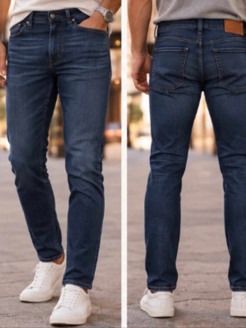 Madewell Skinny Jeans Dark Wash Men's Size 32 Length 30 Stretch Slim Fit Denim